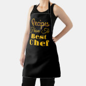 Recepten van de beste chef Black Schort (Insitu)