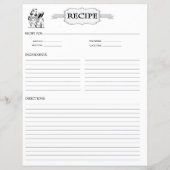 Receptenblad (Achterkant)