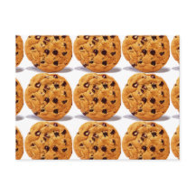 Receptenkaart Chocolade Chip Pindakaas Cookie