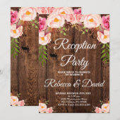 Receptie, receptie, diner kaart (Voorkant / Achterkant)