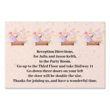 Receptie Zaal Teken voor Julia en Jason