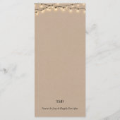 Receptieplaats instelling Dank u, Kraft Kaarten (Achterkant)