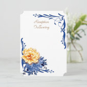 Réception après /carte Faire-part de mariage (Debout devant)