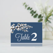 Réception Cherry Blossom Numéro de tableau Cartes (Debout devant)