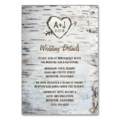 Réception de mariage de Birch Tree + Cartes d'hébe (Par défaut)