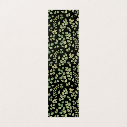 Réception De Mariage De Foliage Simple (Inside Unfolded)