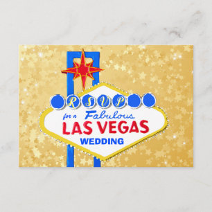 Réception de mariage de RSVP Las Vegas d'or