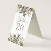 Réception de mariage des plantes bouchées (Front)