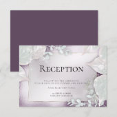 RÉCEPTION DE MARIAGE | Invitation au scintillement (Devant / Derrière)