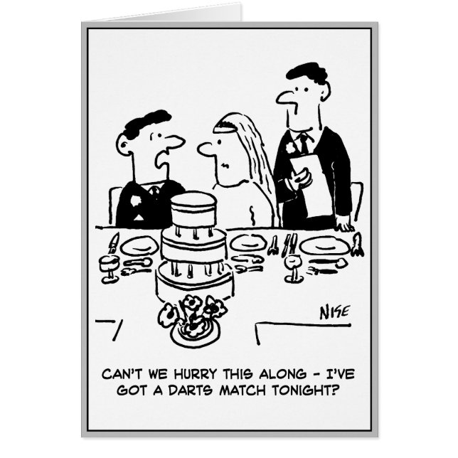 Réception de mariage Le marié a un match de fléche (Devant)