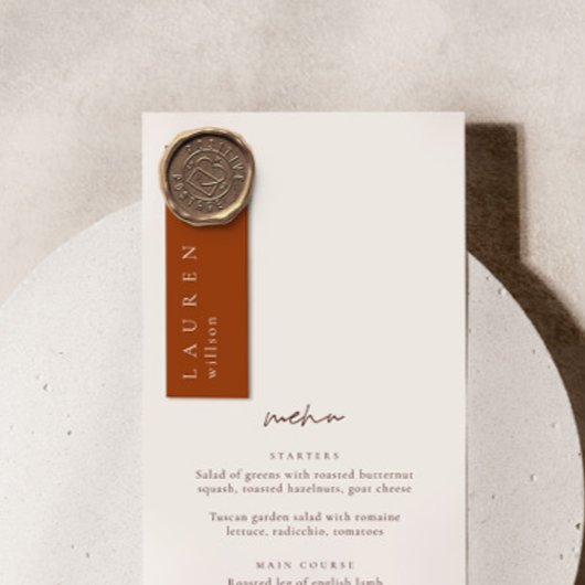 Réception de mariage Mini carte de profil du clien