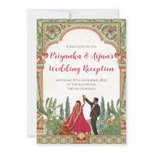 Réception de mariage numérique Invitation invitati