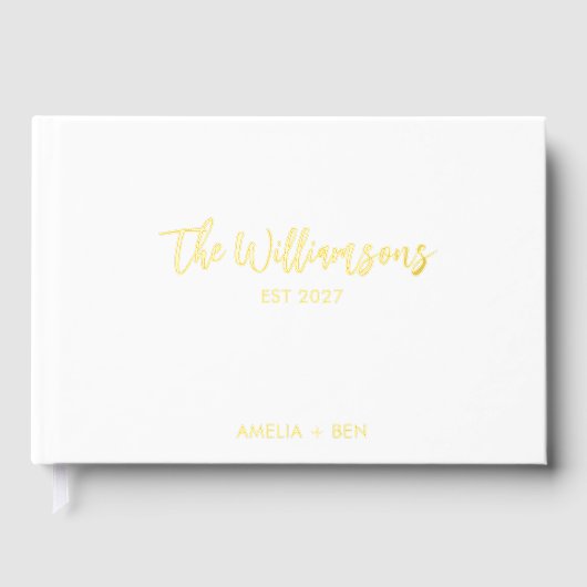 Réception de mariage personnalisée Élégant Script  (Recto)