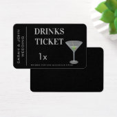 Réception de mariage pour un billet de boisson per (Bureau)