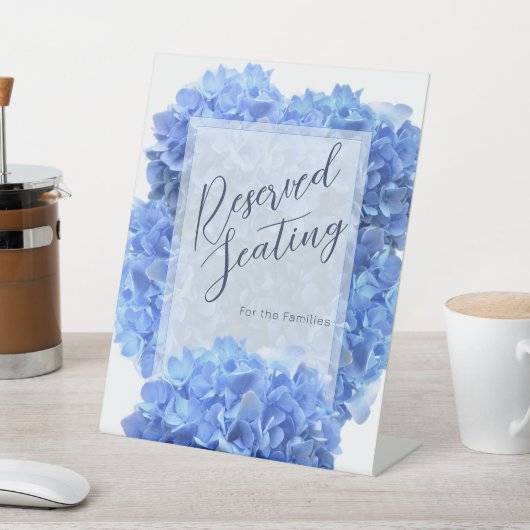 Réception de mariage Réservé Panneaux Fleurs d'Hyd (In SItu)