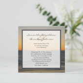 Réception de mariage uniquement invitations (Debout devant)