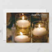 Réception d'une invitation aux bougies (Devant)