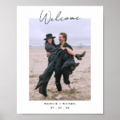 Réception photo Mariage simple et moderne Affiche  (Devant)