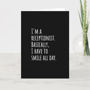Receptioniste Kaart