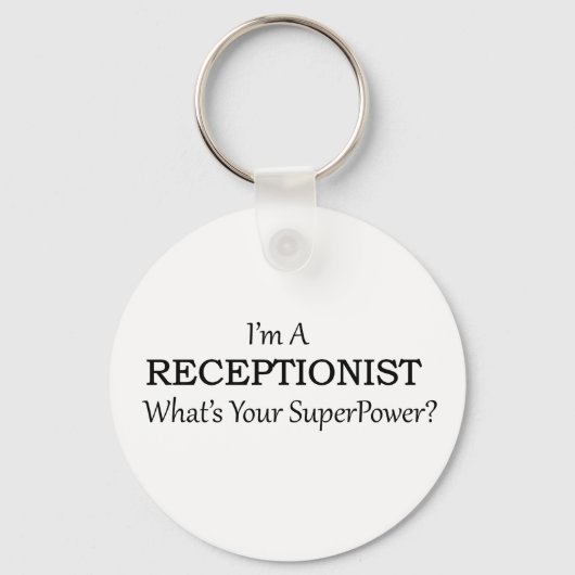 RECEPTIONISTE SLEUTELHANGER (Voorkant)
