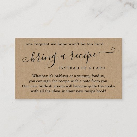 Receptverzoek voor uitnodiging voor koppelborrel informatiekaartje (Voorkant)