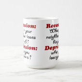 RECESSIE - DEPRESSIE KOFFIEMOK (Center)