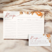 Recette Carte tomber dans l'amour Citrouille Fête