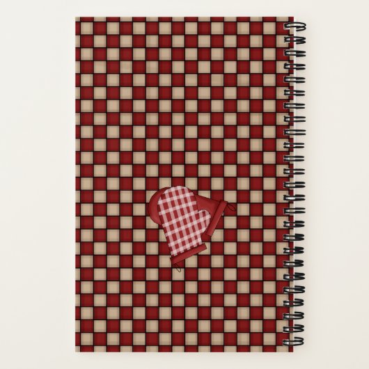 Recette chèque pays 2 Carnet spirale (Verso)