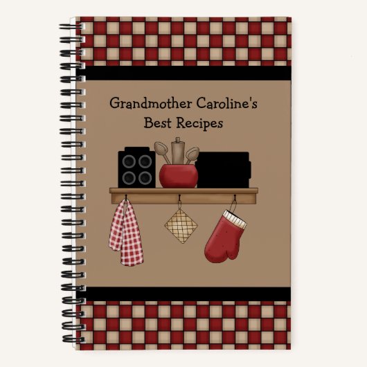 Recette chèque pays 2 Carnet spirale (Recto)