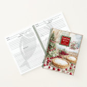 Recette classique de Noël Journal avec Monogramme (Intérieur)