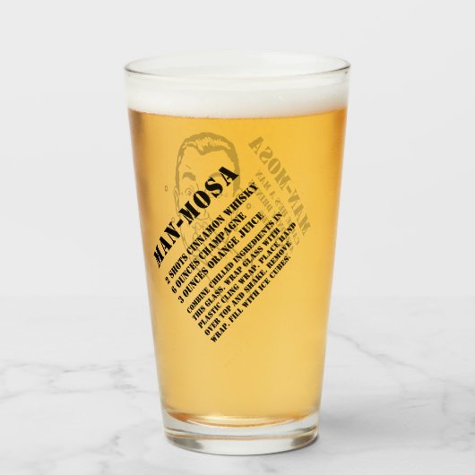 Recette de boisson Homme-Mosa en verre (Devant (rempli))