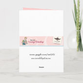 Recette de cupcake carte de Noël (Dos)