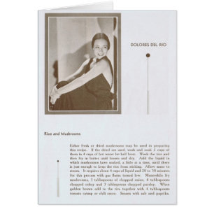 Recette de Dolores Del Rio