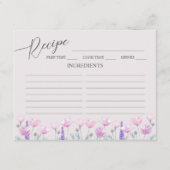 Recette de Fête des mariées de carte de boîtier. (Devant)