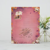 Recette de la page complète du sucre et des épices (Debout devant)