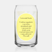 Recette de limonade de style campagnard (Verso)