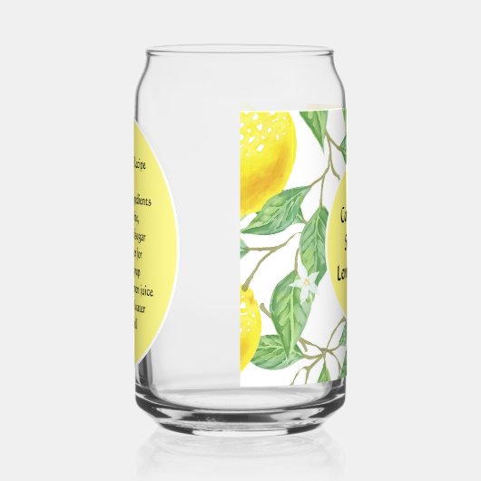 Recette de limonade de style champêtre (Droite)