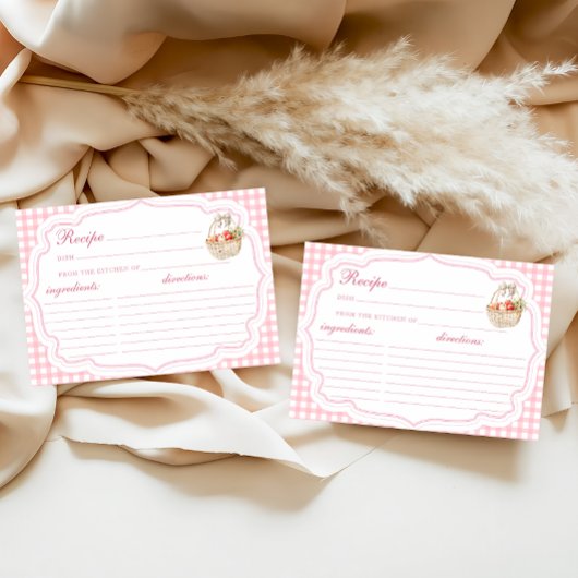 Recette de marché pour la carte de recette de mari