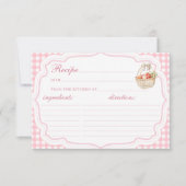 Recette de marché pour la carte de recette de mari (Devant)