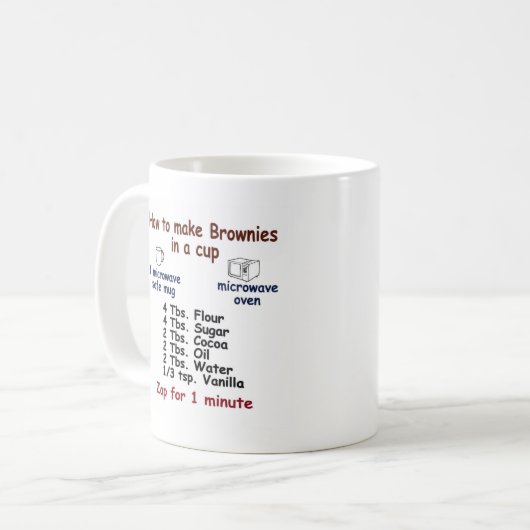 recette de mug cake mug (Devant gauche)