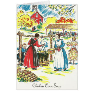 Recette de soupe à maïs de poulet de Néerlandai