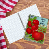 Recette de tomate vintage Retro Livre de recettes 