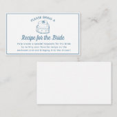 Recette Demande de carte pour Fête des mariées Dus (Devant / Derrière)