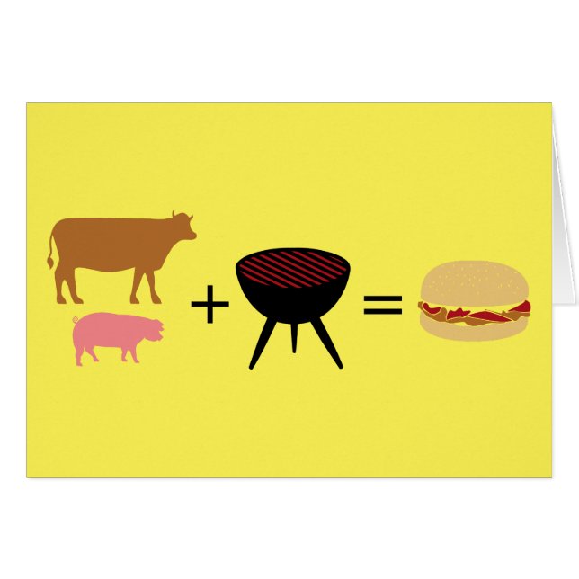 Recette d'hamburger de lard (Devant horizontal)