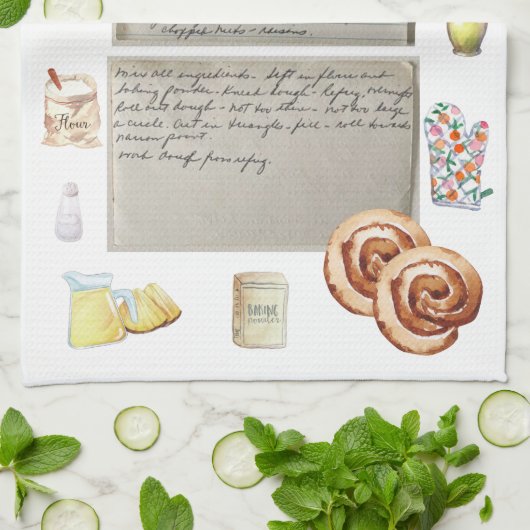 Recette Heirloom Tea Serviettes (Plié)