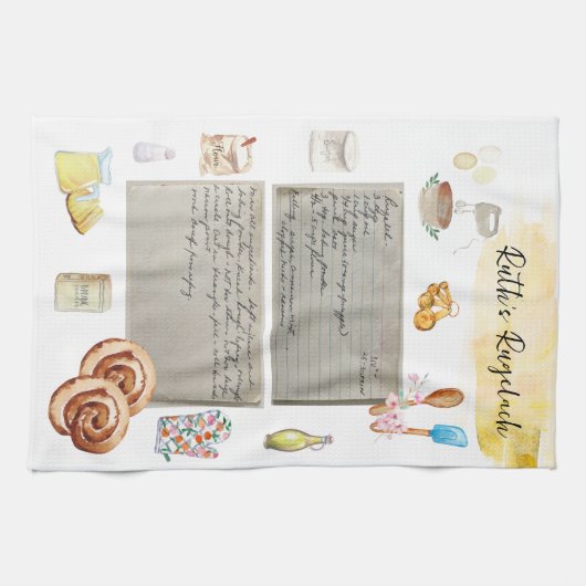 Recette Heirloom Tea Serviettes (Horizontal)