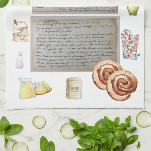 Recette Heirloom Tea Serviettes (Plié)