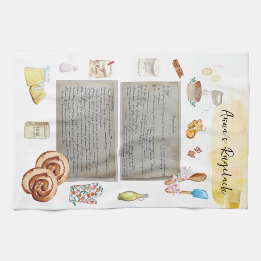 Recette Heirloom Tea Serviettes (Horizontal)