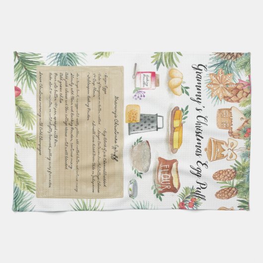 Recette Heirloom Tea Serviettes (Horizontal)