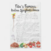 Recette Heirloom Tea Serviettes (Vertical)